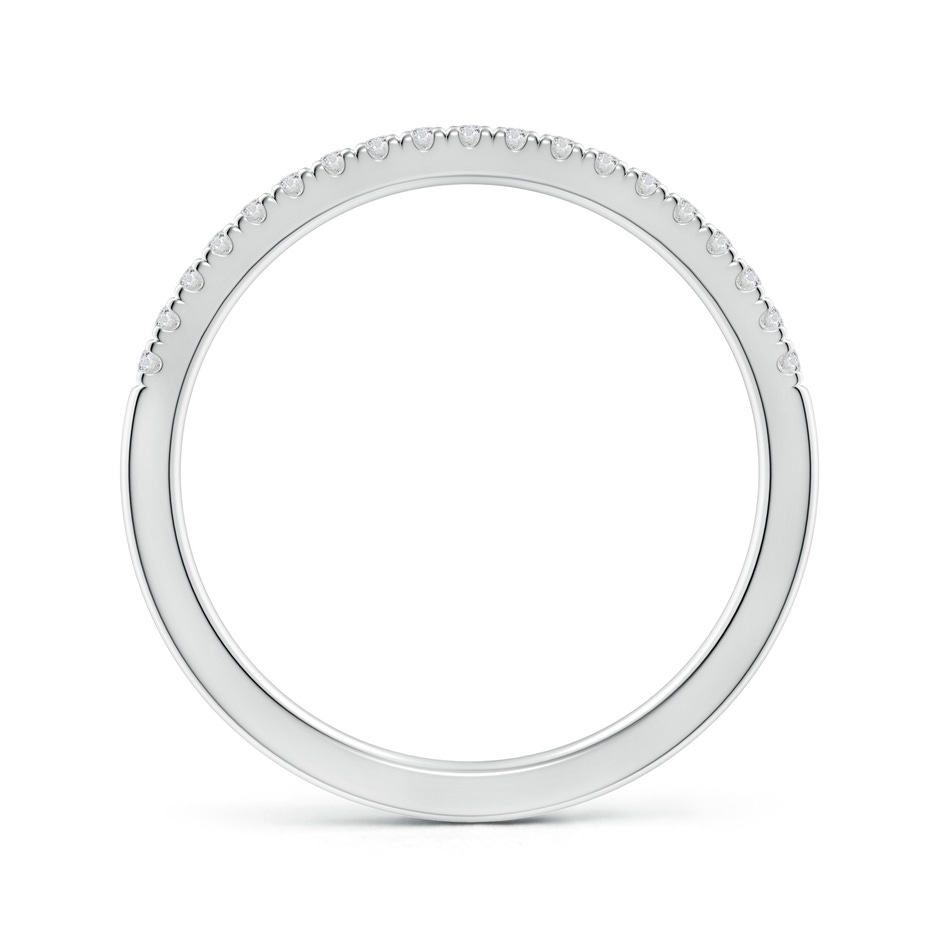 1.2mm HSI2 Classic Diamond Half Eternity Women's Wedding Ring in 18K White Gold side 199