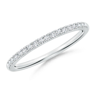 1.3mm GHVS Classic Diamond Half Eternity Women's Wedding Ring in P950 Platinum