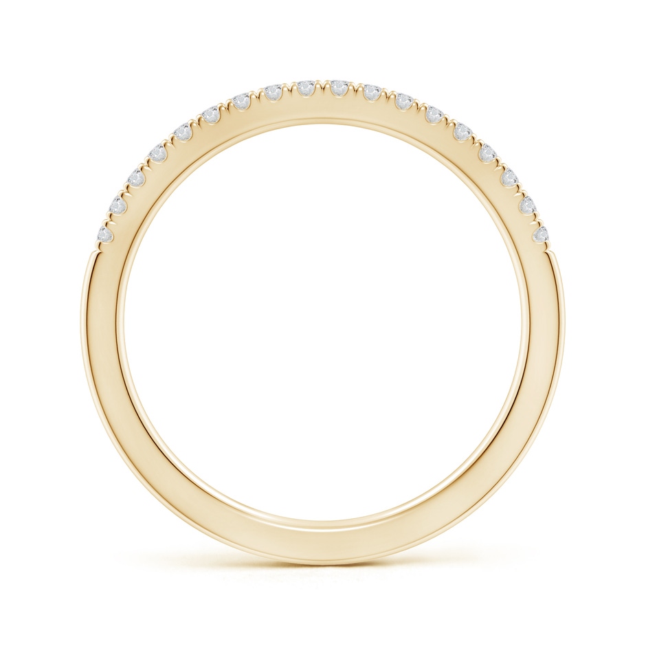 1.3mm HSI2 Classic Diamond Half Eternity Women's Wedding Ring in 18K Yellow Gold side 199