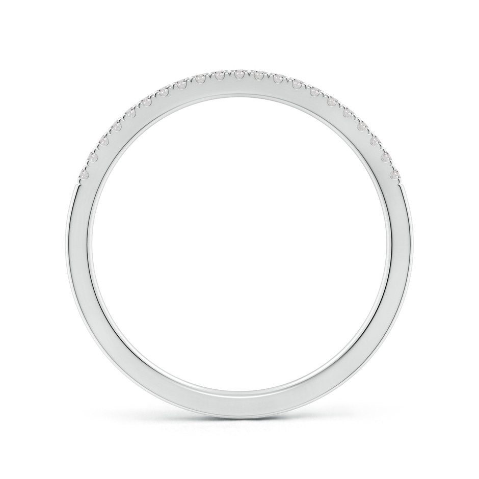 1mm II1 Classic Diamond Half Eternity Women's Wedding Ring in White Gold side 199