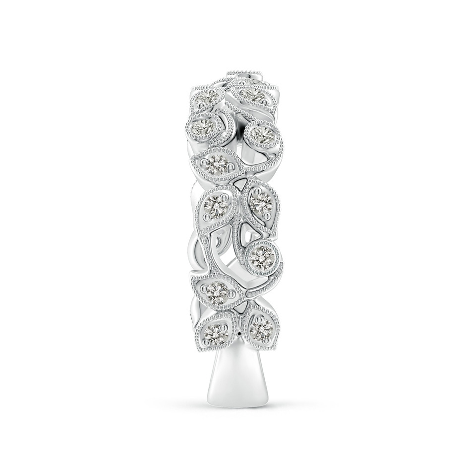 1.5mm KI3 Nature Inspired Round Diamond Vine Ring in White Gold side 299