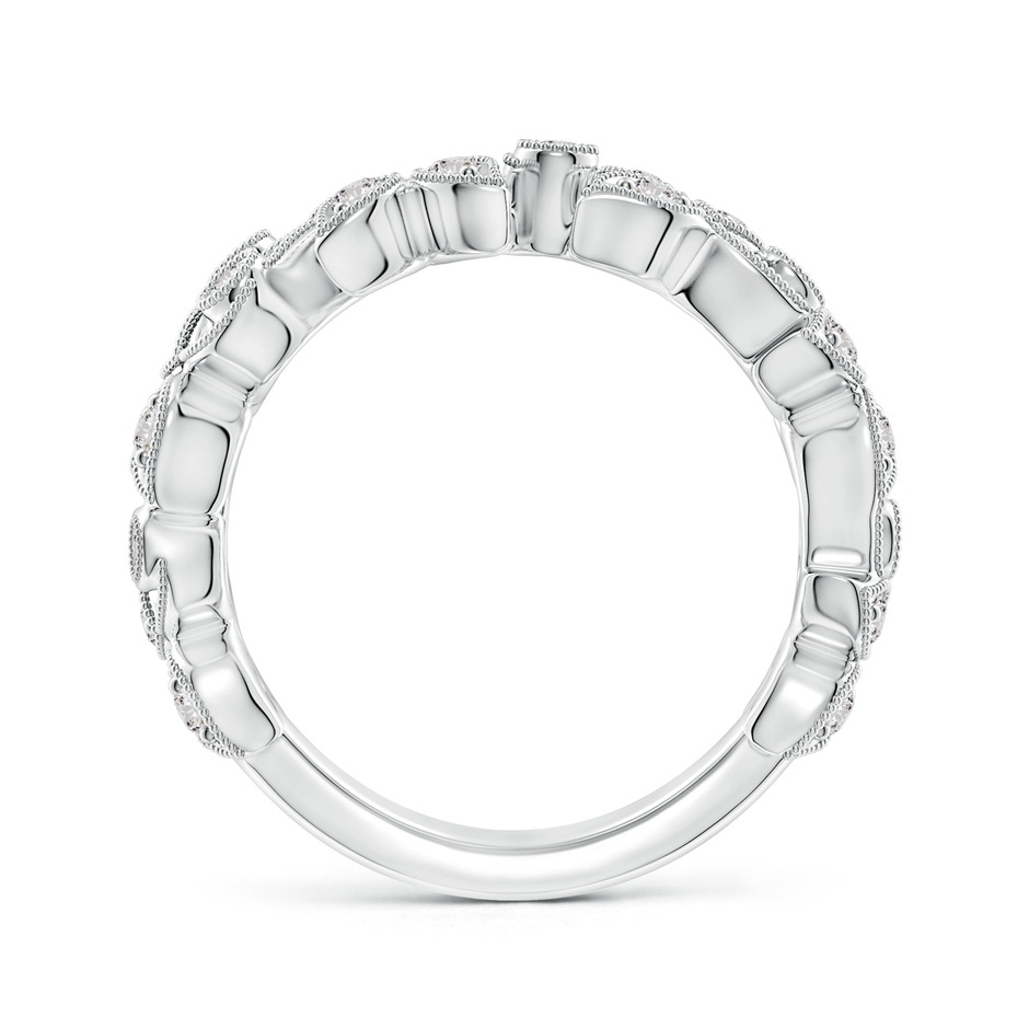 1.8mm IJI1I2 Nature Inspired Round Diamond Vine Ring in 18K White Gold side 199