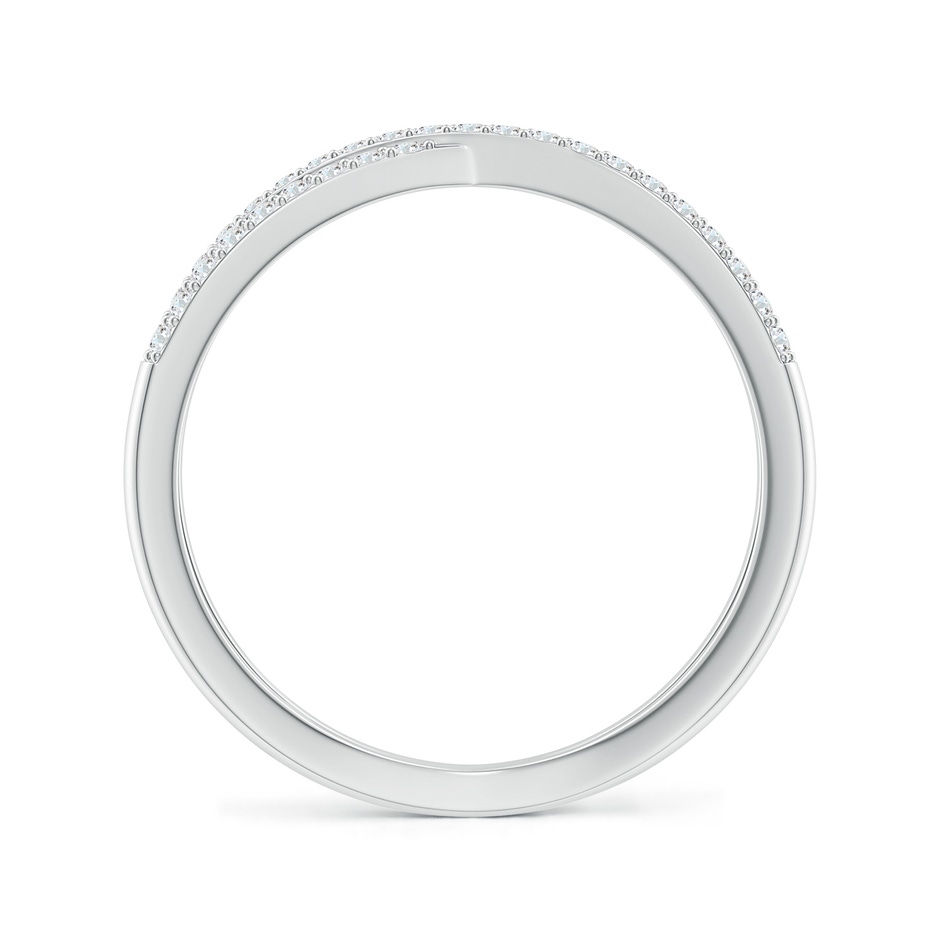 1.15mm GVS2 Prong-Set Diamond Criss Cross Ring in White Gold side 199