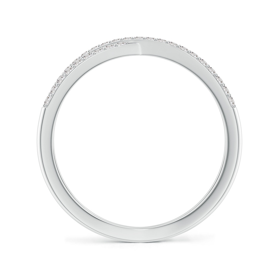 1.15mm IJI1I2 Prong-Set Diamond Criss Cross Ring in White Gold side 199