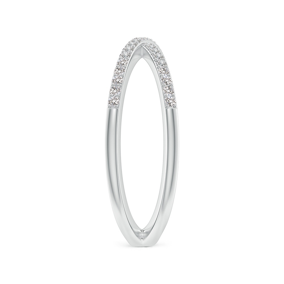 1.15mm IJI1I2 Prong-Set Diamond Criss Cross Ring in White Gold side 299