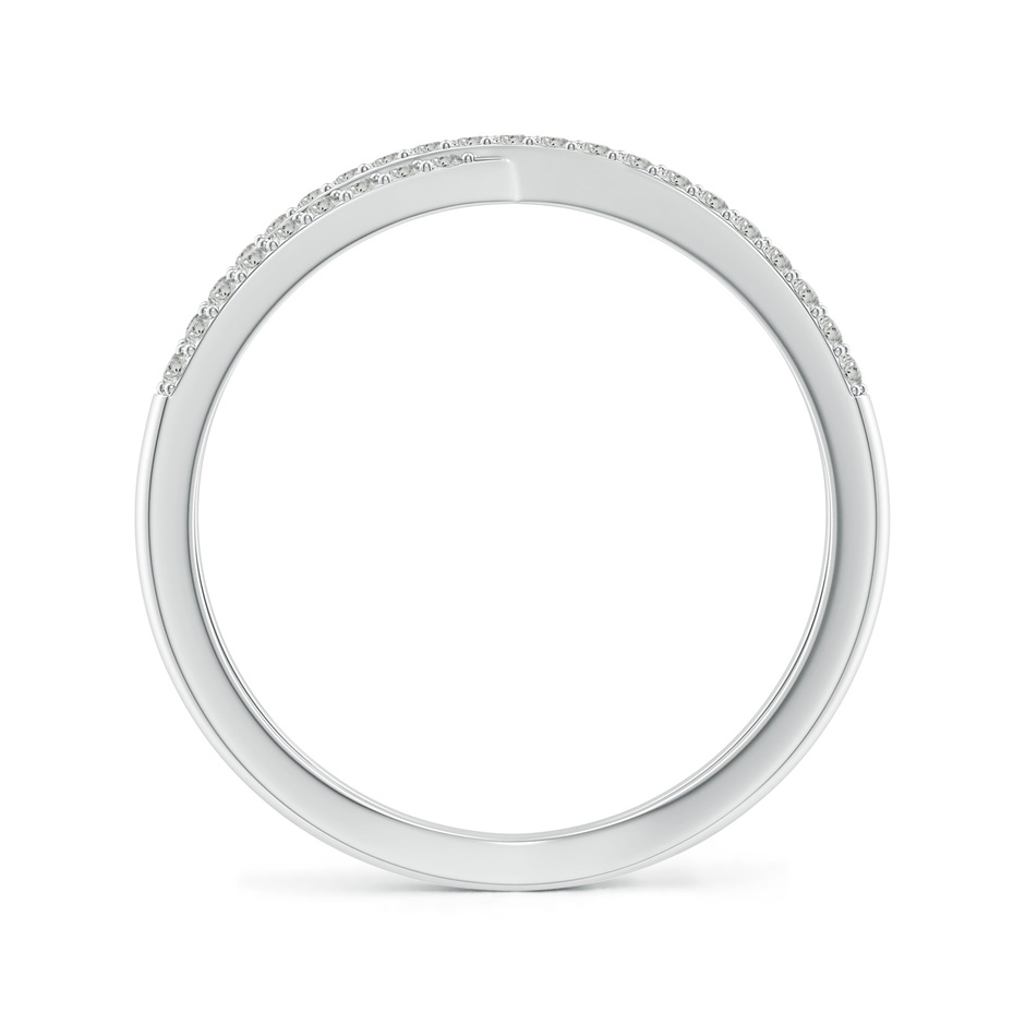 1.15mm KI3 Prong-Set Diamond Criss Cross Ring in White Gold side 199