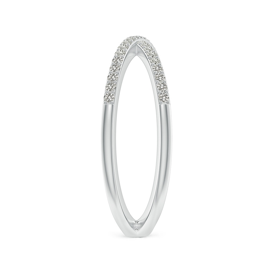 1.15mm KI3 Prong-Set Diamond Criss Cross Ring in White Gold side 299