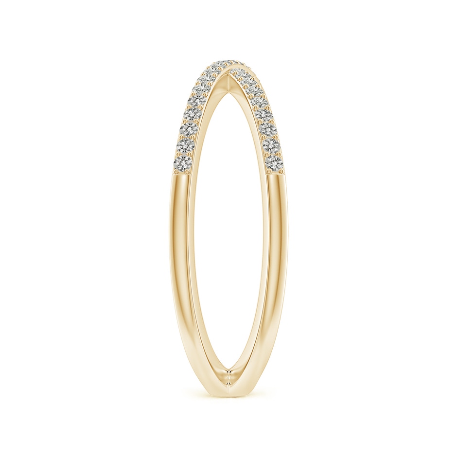 1.15mm KI3 Prong-Set Diamond Criss Cross Ring in Yellow Gold side 299