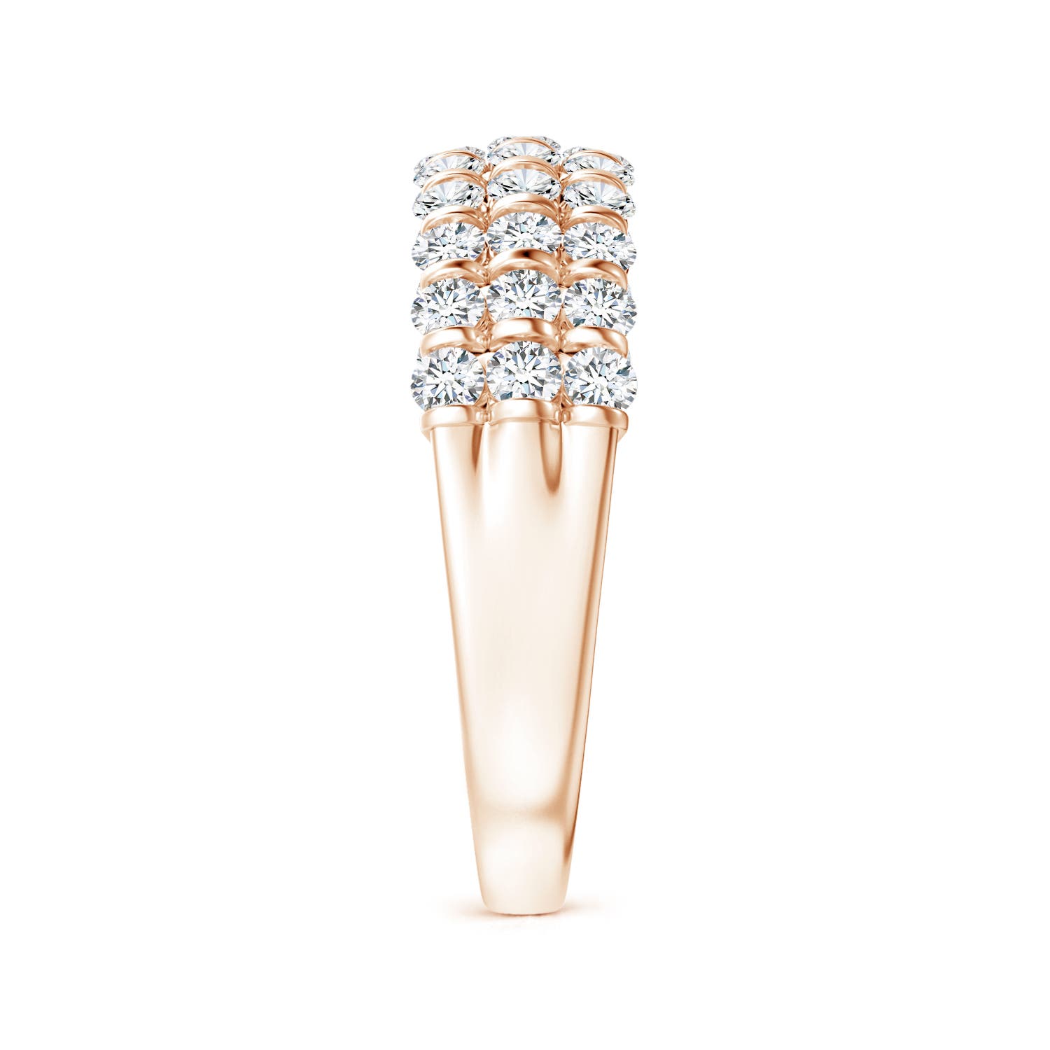 G, VS2 / 0.96 CT / 14 KT Rose Gold