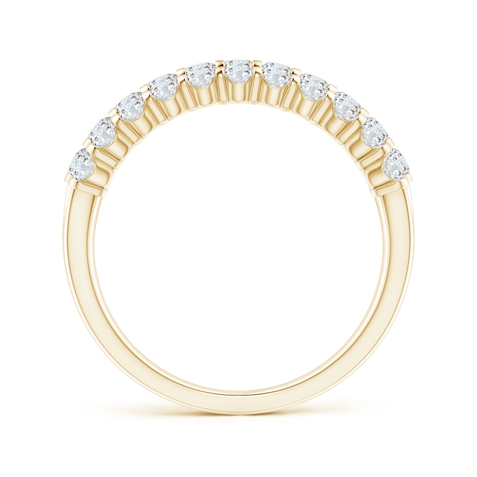 1.9mm GVS2 Three Row Bar-Set Diamond Anniversary Ring in Yellow Gold side-1