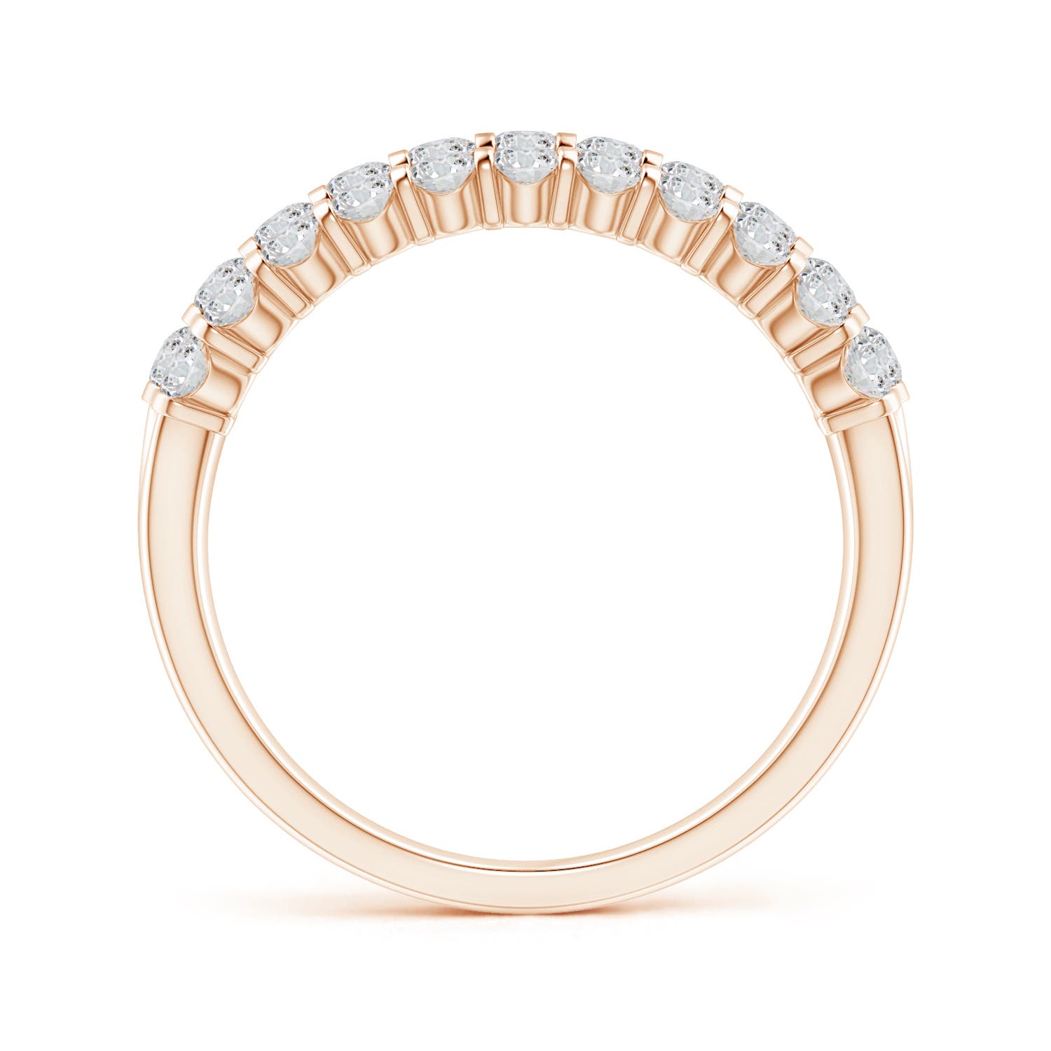 H, SI2 / 0.96 CT / 14 KT Rose Gold