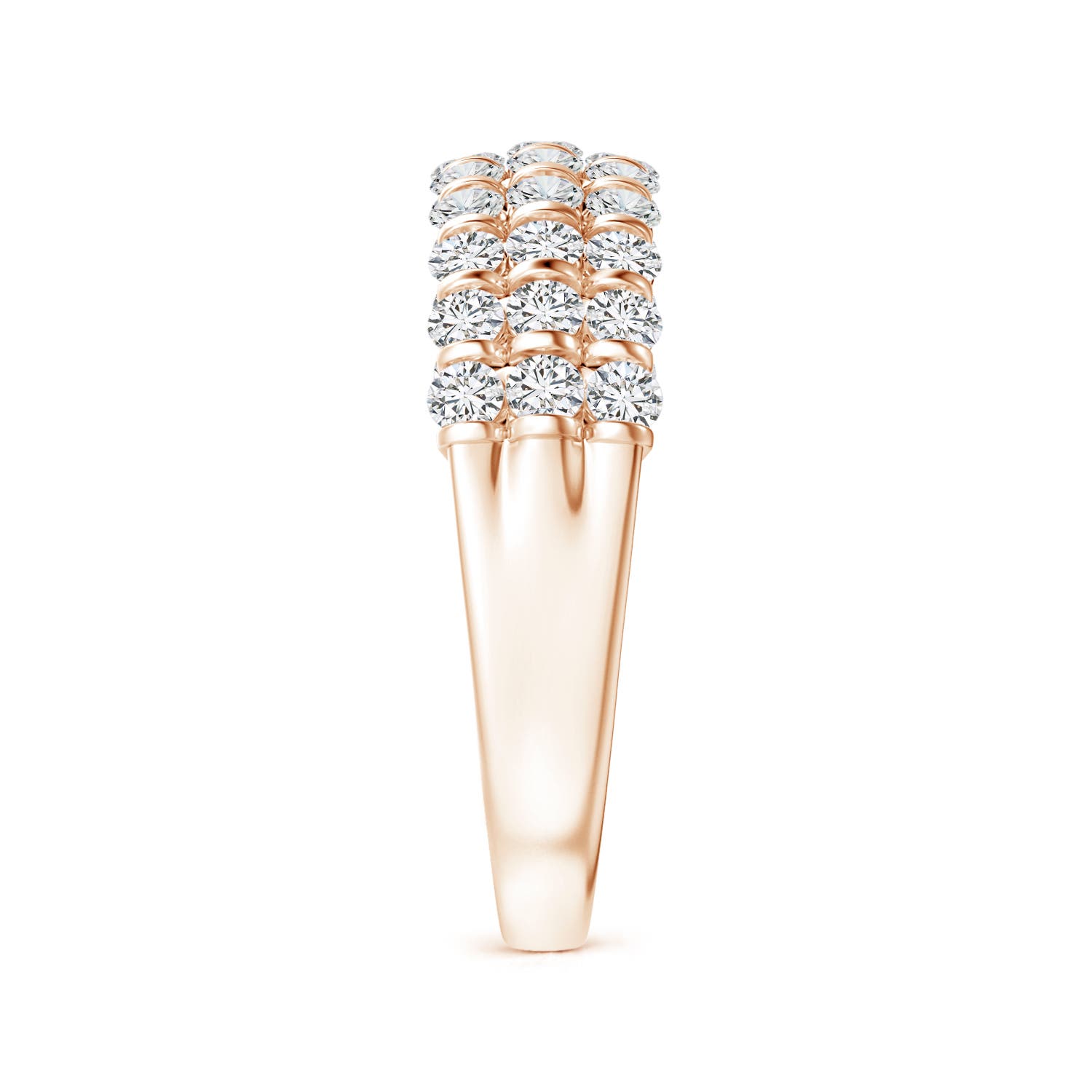 H, SI2 / 0.96 CT / 14 KT Rose Gold