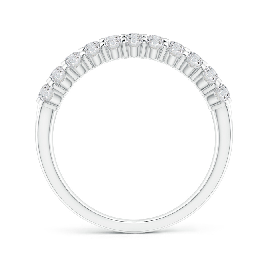 1.9mm HSI2 Three Row Bar-Set Diamond Anniversary Ring in White Gold side-1