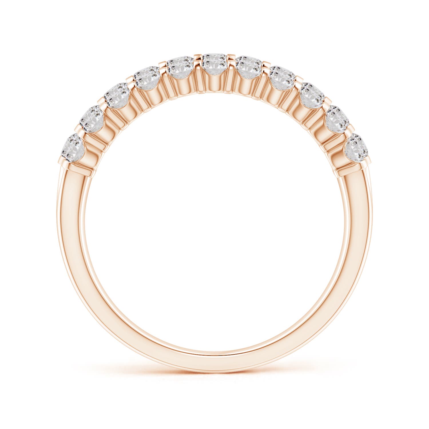 I-J, I1-I2 / 0.96 CT / 14 KT Rose Gold