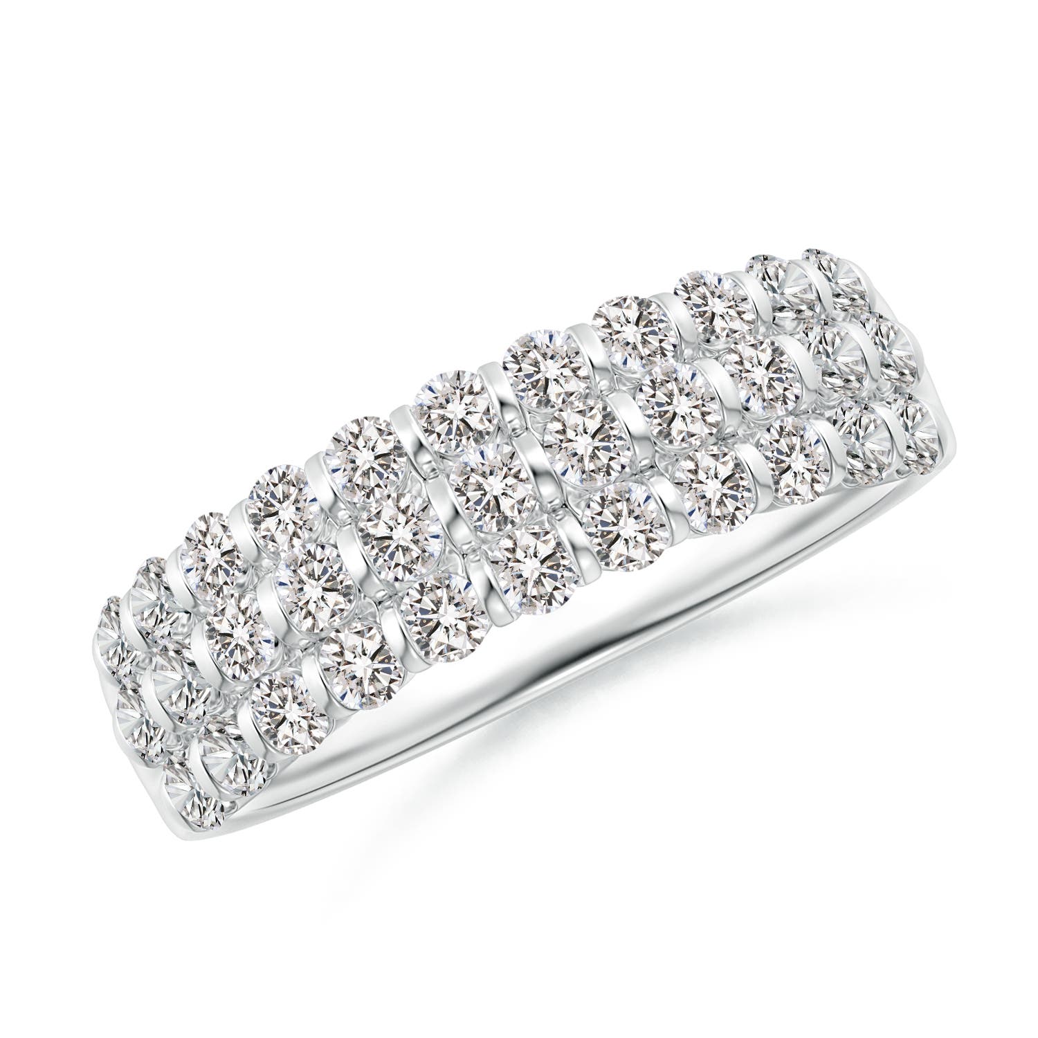 I-J, I1-I2 / 0.96 CT / 14 KT White Gold