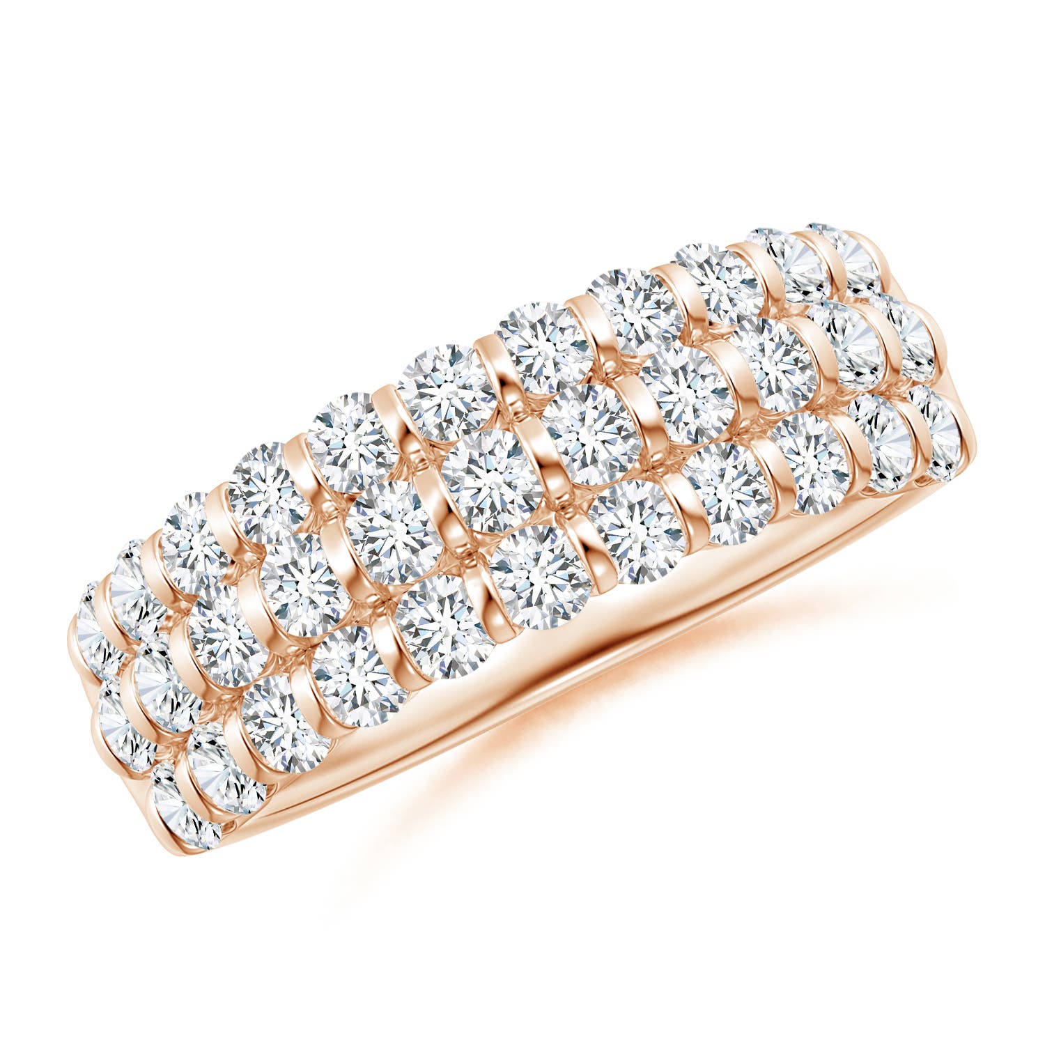 G, VS2 / 1.45 CT / 14 KT Rose Gold