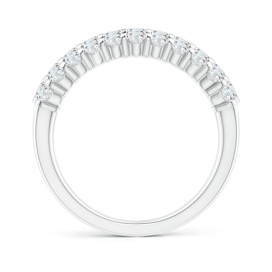 2.2mm GVS2 Three Row Bar-Set Diamond Anniversary Ring in White Gold side-1