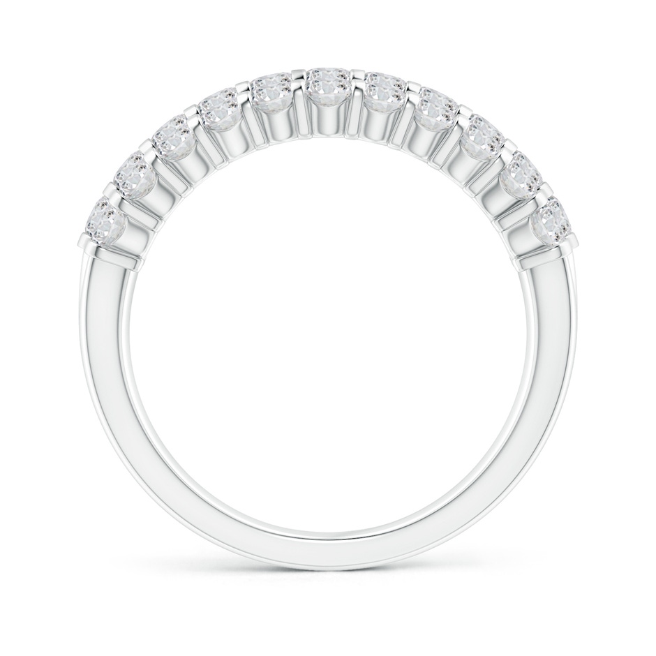 2.2mm HSI2 Three Row Bar-Set Diamond Anniversary Ring in White Gold side-1