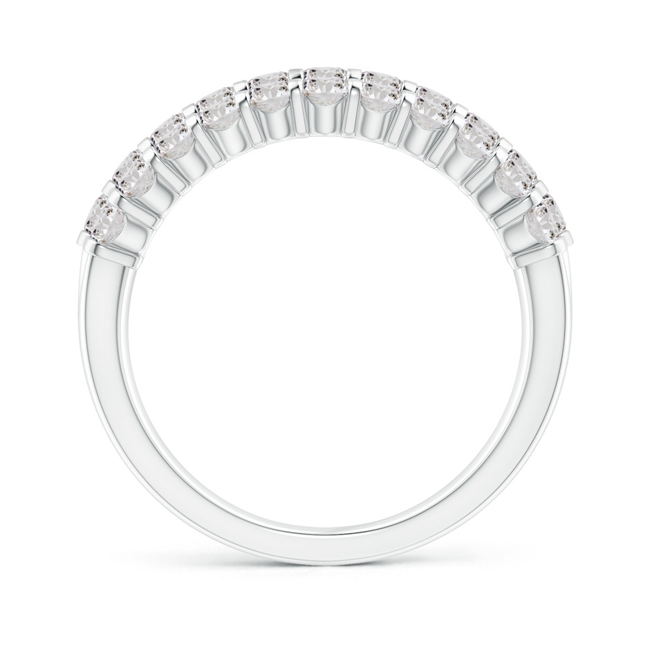 2.2mm IJI1I2 Three Row Bar-Set Diamond Anniversary Ring in White Gold side-1