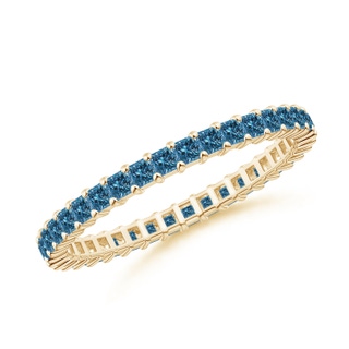 Princess AAA Enhanced Blue Diamond