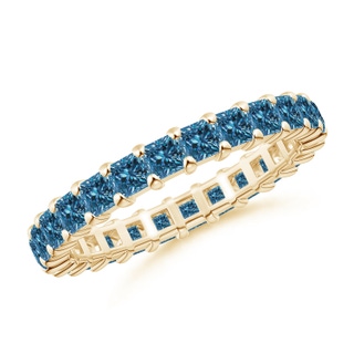 Princess AAA Enhanced Blue Diamond