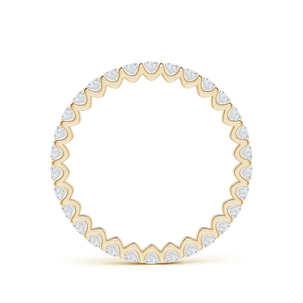 2mm GVS2 Prong Set Diamond Full Eternity Wedding Ring in 55 Yellow Gold - side 199