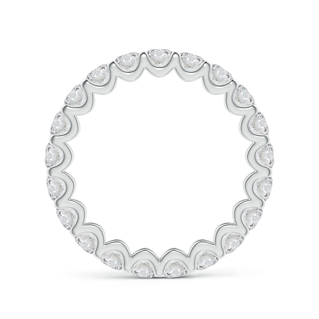3mm HSI2 Prong Set Diamond Full Eternity Wedding Ring in 55 P950 Platinum - side 199