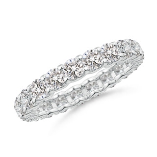 3mm IJI1I2 Prong Set Diamond Full Eternity Wedding Ring in 55 9K White Gold