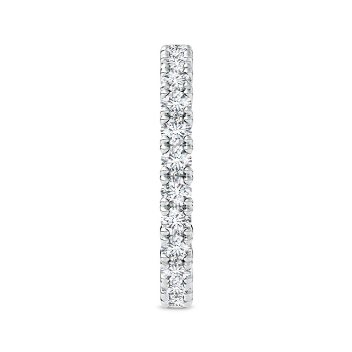 2.4mm GVS2 Round Diamond Full Eternity Wedding Ring in 65 White Gold side 299