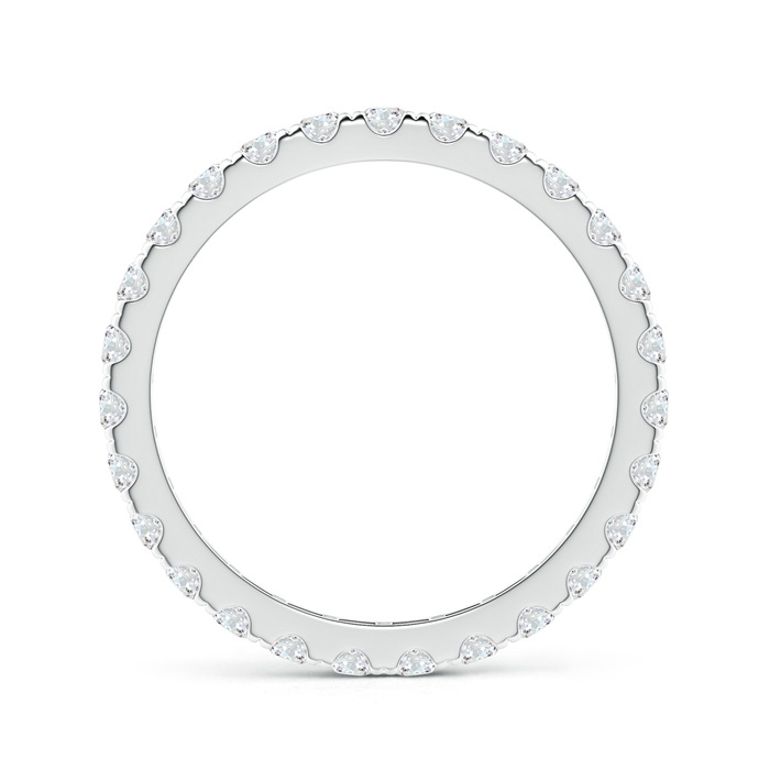2mm GVS2 U Pave-Set Diamond Eternity Wedding Ring in 50 White Gold - side 199