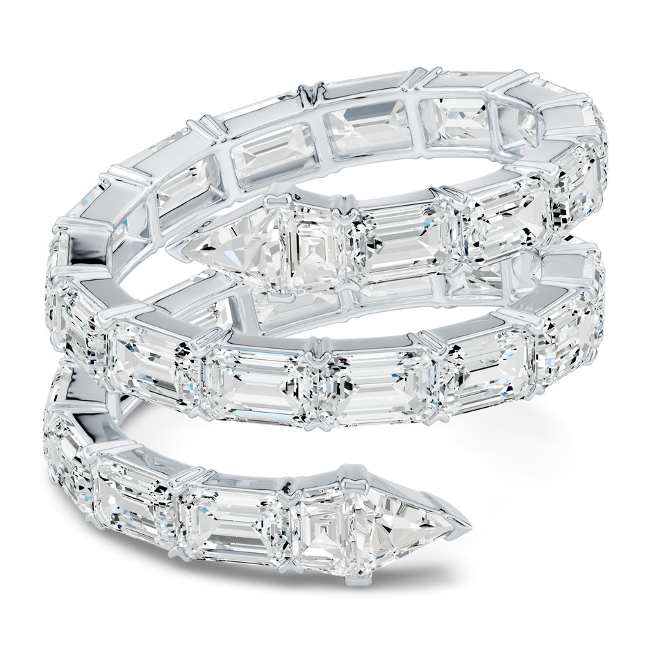 4.5x3mm HSI2 The Davis Standard Snake Diamond Ring in 65 White Gold side 599