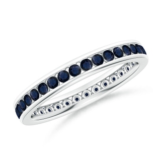Round A Blue Sapphire