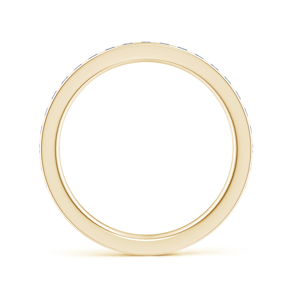 1.7mm AAAA Channel Set Eternity Sapphire Wedding Ring in 60 18K Yellow Gold side 199