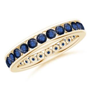 Round AA Blue Sapphire