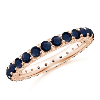 Round A Blue Sapphire