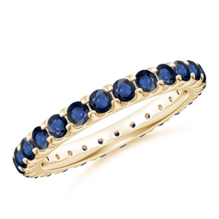 Round AA Blue Sapphire
