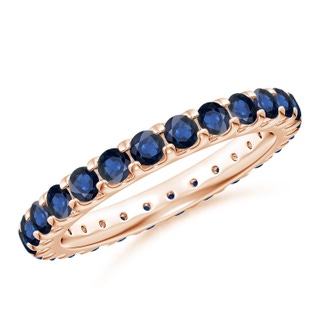 Round AA Blue Sapphire