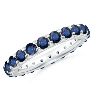 Round AA Blue Sapphire