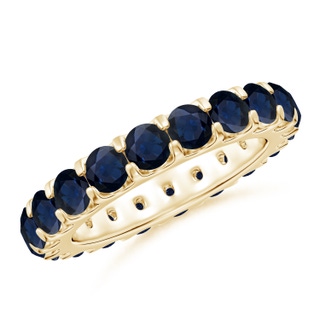 Round A Blue Sapphire