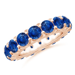 Round AAA Blue Sapphire