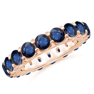 Round AA Blue Sapphire