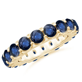 Round AA Blue Sapphire