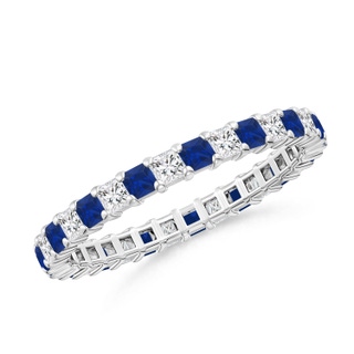 Square AAA Blue Sapphire