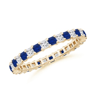 Square AAA Blue Sapphire