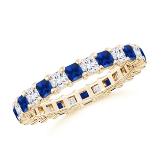 Square AAAA Blue Sapphire