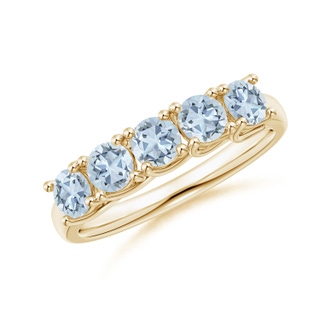 Round A Aquamarine