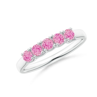 Round A Pink Sapphire