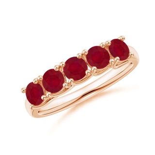 Round AA Ruby