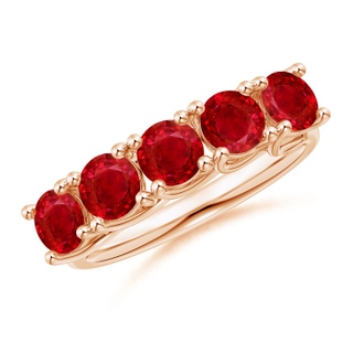 Round AAA Ruby