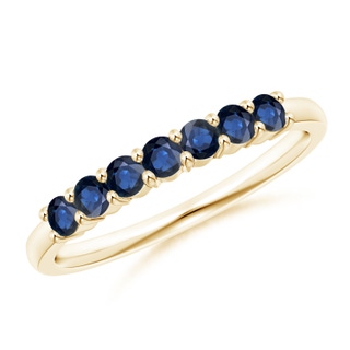 Round AA Blue Sapphire